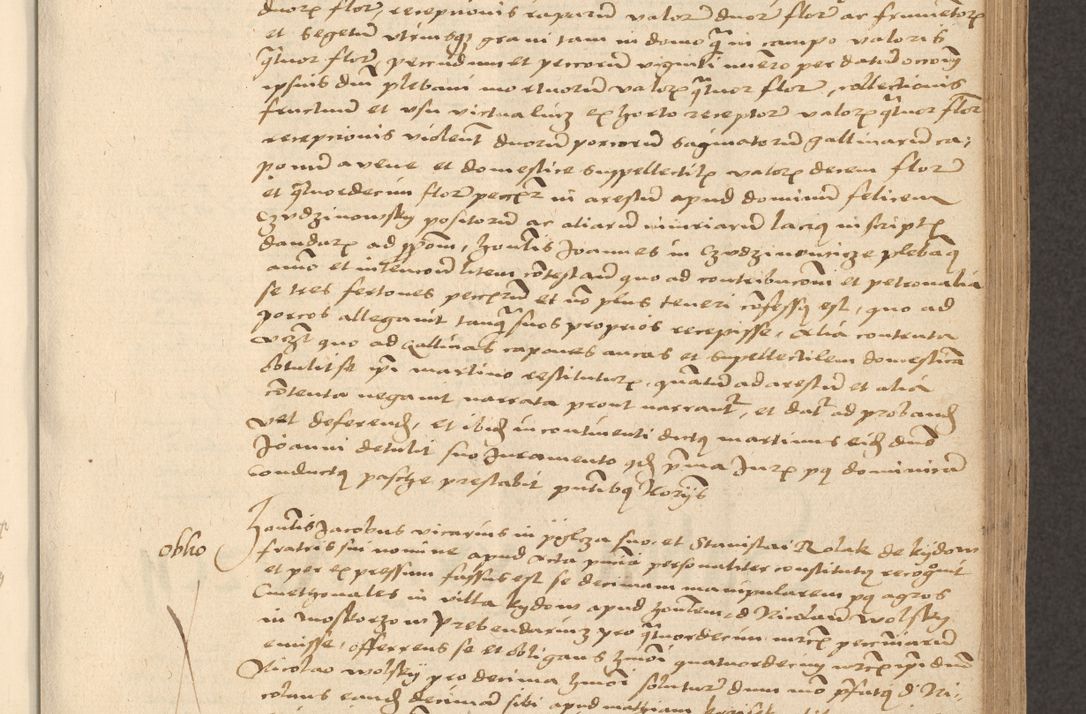 Zdjęcie nr 609 dla obiektu archiwalnego: [Acta actorum vicarialia coram Nicolao Bedlenski]