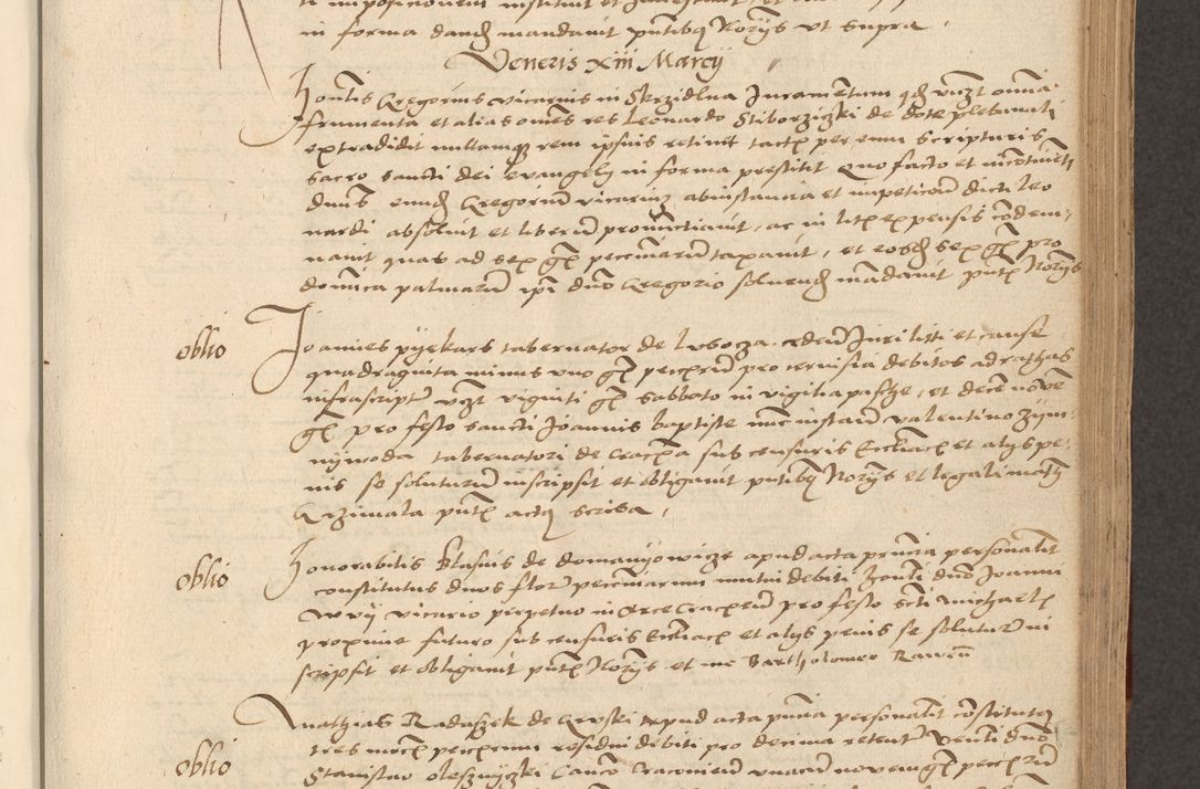 Zdjęcie nr 593 dla obiektu archiwalnego: [Acta actorum vicarialia coram Nicolao Bedlenski]