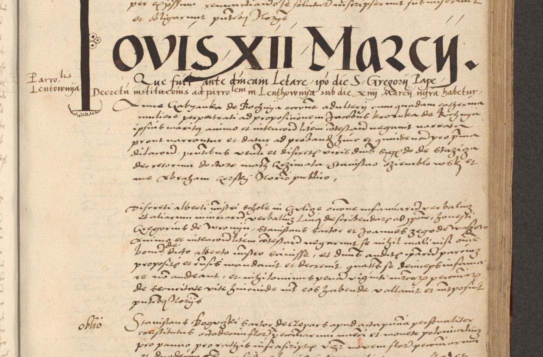 Zdjęcie nr 591 dla obiektu archiwalnego: [Acta actorum vicarialia coram Nicolao Bedlenski]