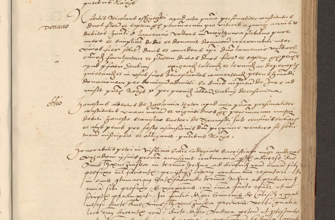 Zdjęcie nr 589 dla obiektu archiwalnego: [Acta actorum vicarialia coram Nicolao Bedlenski]