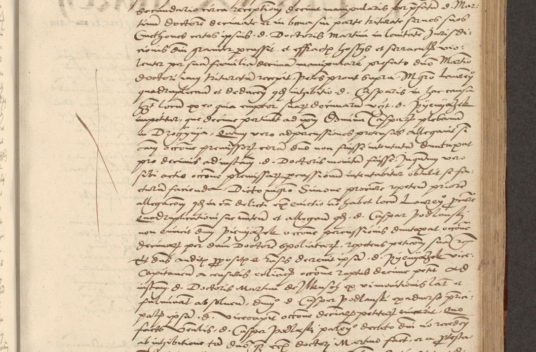 Zdjęcie nr 585 dla obiektu archiwalnego: [Acta actorum vicarialia coram Nicolao Bedlenski]