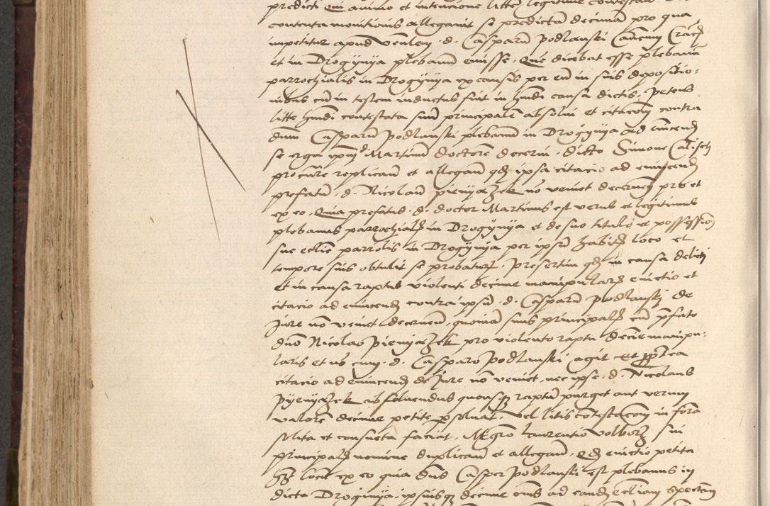 Zdjęcie nr 584 dla obiektu archiwalnego: [Acta actorum vicarialia coram Nicolao Bedlenski]