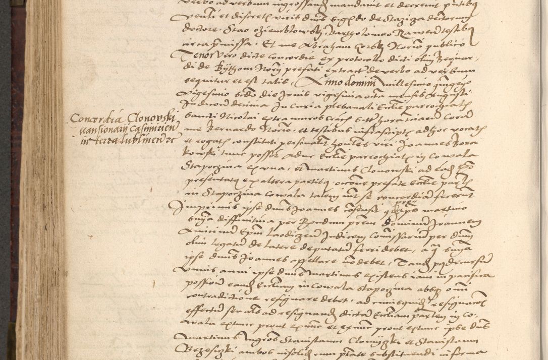 Zdjęcie nr 578 dla obiektu archiwalnego: [Acta actorum vicarialia coram Nicolao Bedlenski]