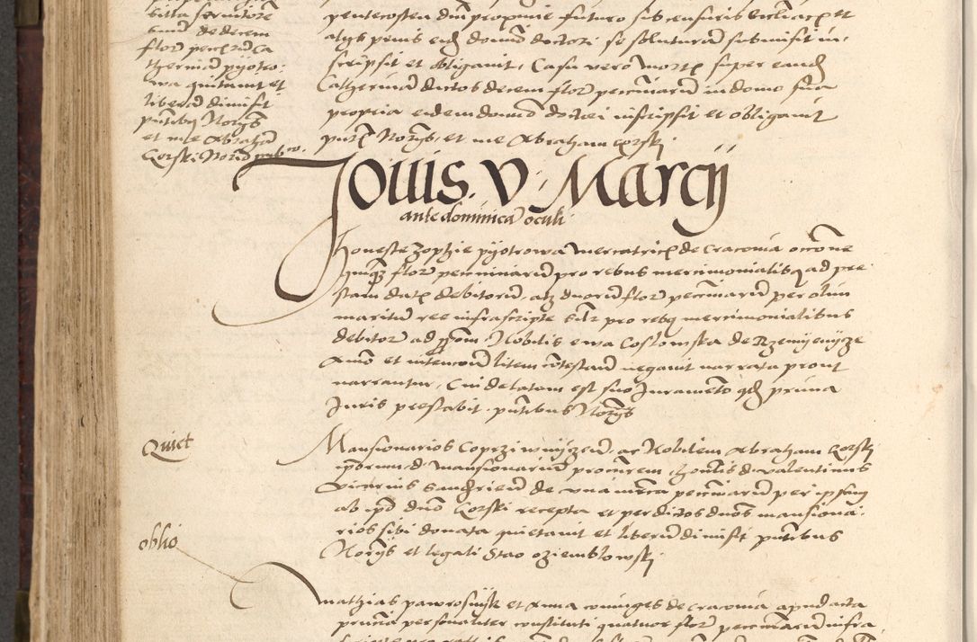 Zdjęcie nr 574 dla obiektu archiwalnego: [Acta actorum vicarialia coram Nicolao Bedlenski]