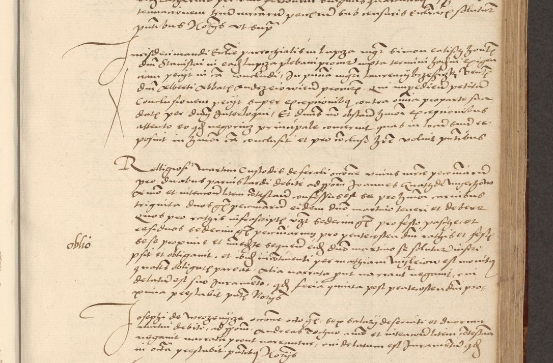 Zdjęcie nr 575 dla obiektu archiwalnego: [Acta actorum vicarialia coram Nicolao Bedlenski]