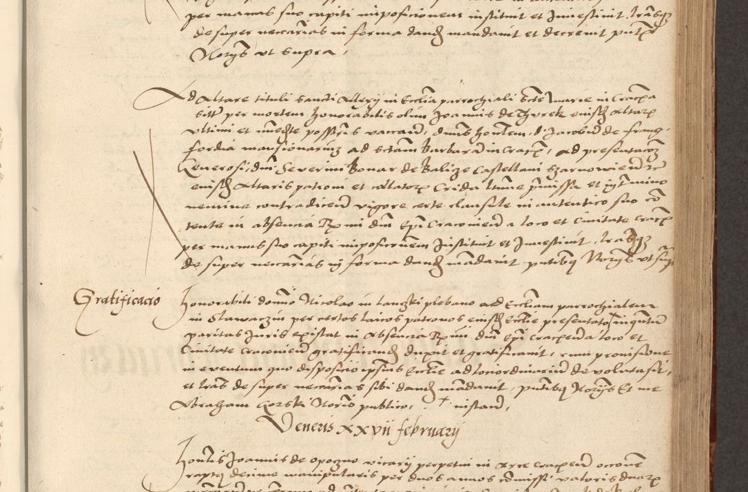 Zdjęcie nr 563 dla obiektu archiwalnego: [Acta actorum vicarialia coram Nicolao Bedlenski]