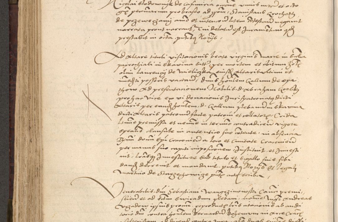 Zdjęcie nr 548 dla obiektu archiwalnego: [Acta actorum vicarialia coram Nicolao Bedlenski]