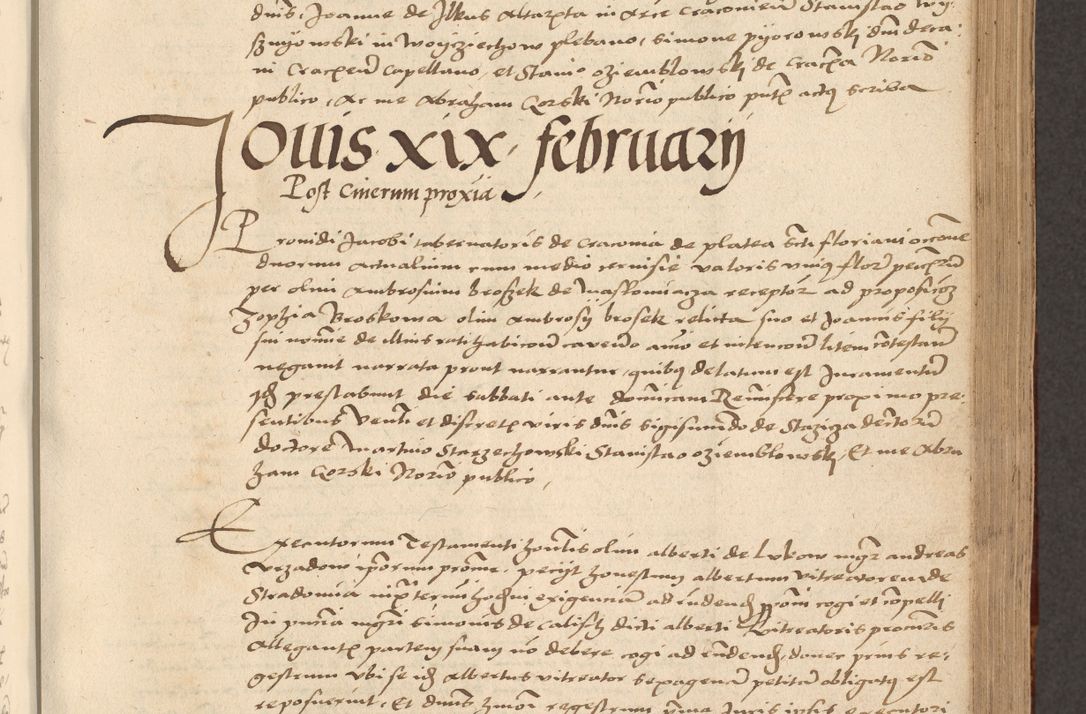 Zdjęcie nr 547 dla obiektu archiwalnego: [Acta actorum vicarialia coram Nicolao Bedlenski]