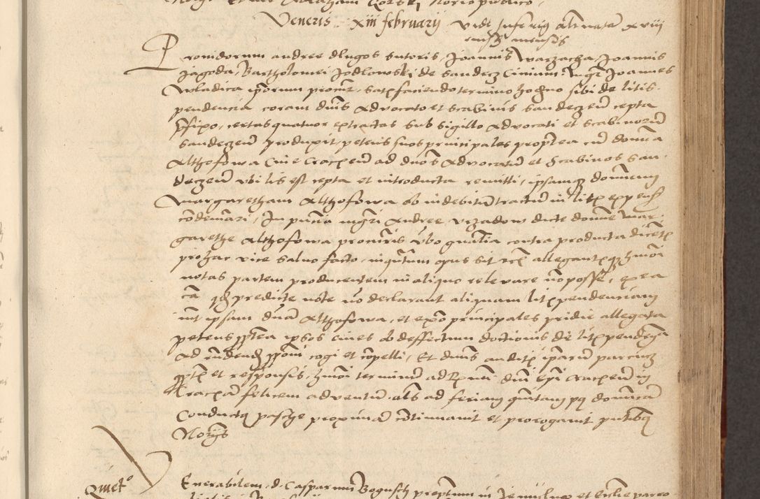 Zdjęcie nr 545 dla obiektu archiwalnego: [Acta actorum vicarialia coram Nicolao Bedlenski]