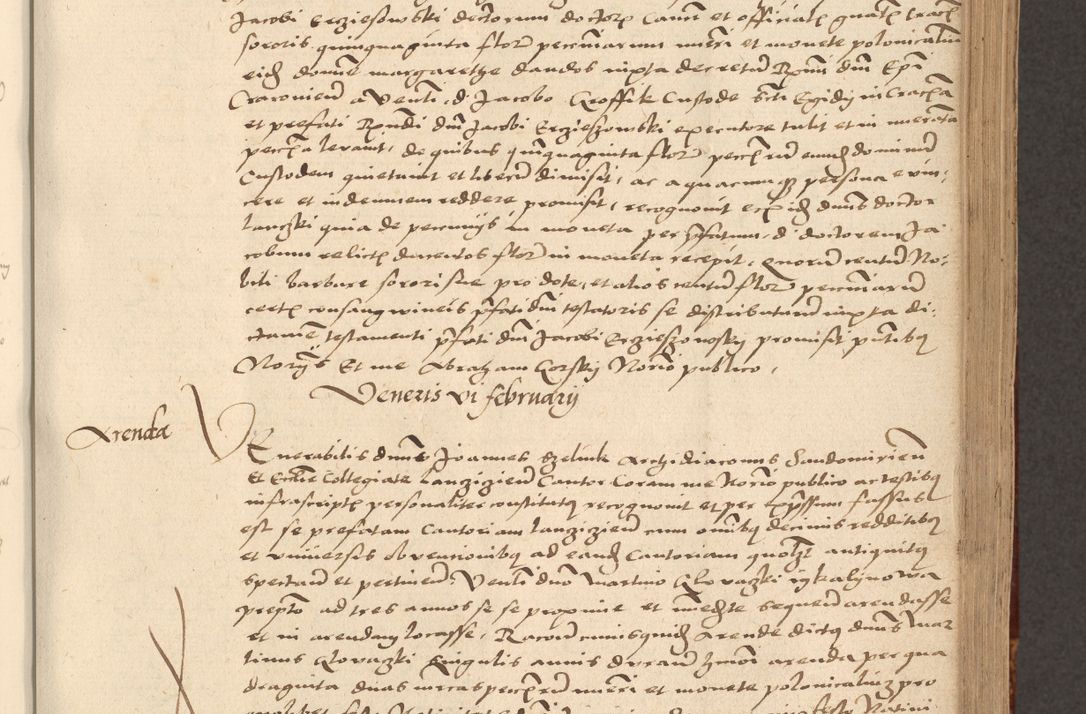 Zdjęcie nr 537 dla obiektu archiwalnego: [Acta actorum vicarialia coram Nicolao Bedlenski]