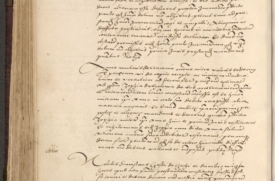 Zdjęcie nr 536 dla obiektu archiwalnego: [Acta actorum vicarialia coram Nicolao Bedlenski]