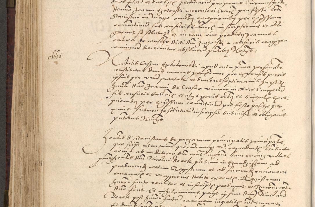 Zdjęcie nr 534 dla obiektu archiwalnego: [Acta actorum vicarialia coram Nicolao Bedlenski]