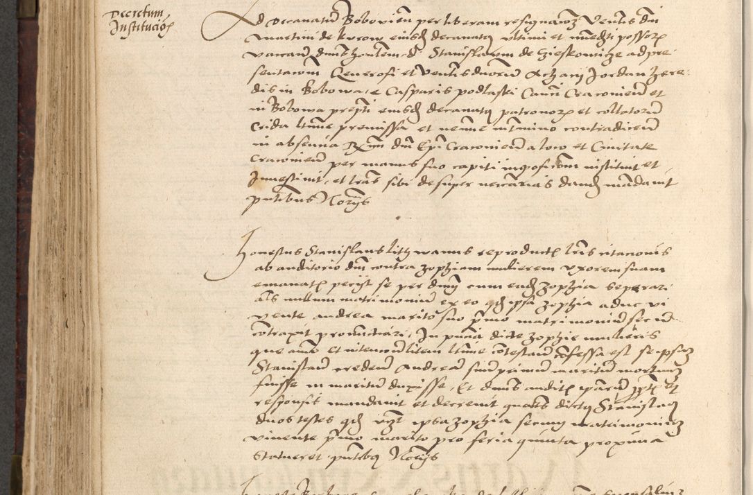 Zdjęcie nr 526 dla obiektu archiwalnego: [Acta actorum vicarialia coram Nicolao Bedlenski]