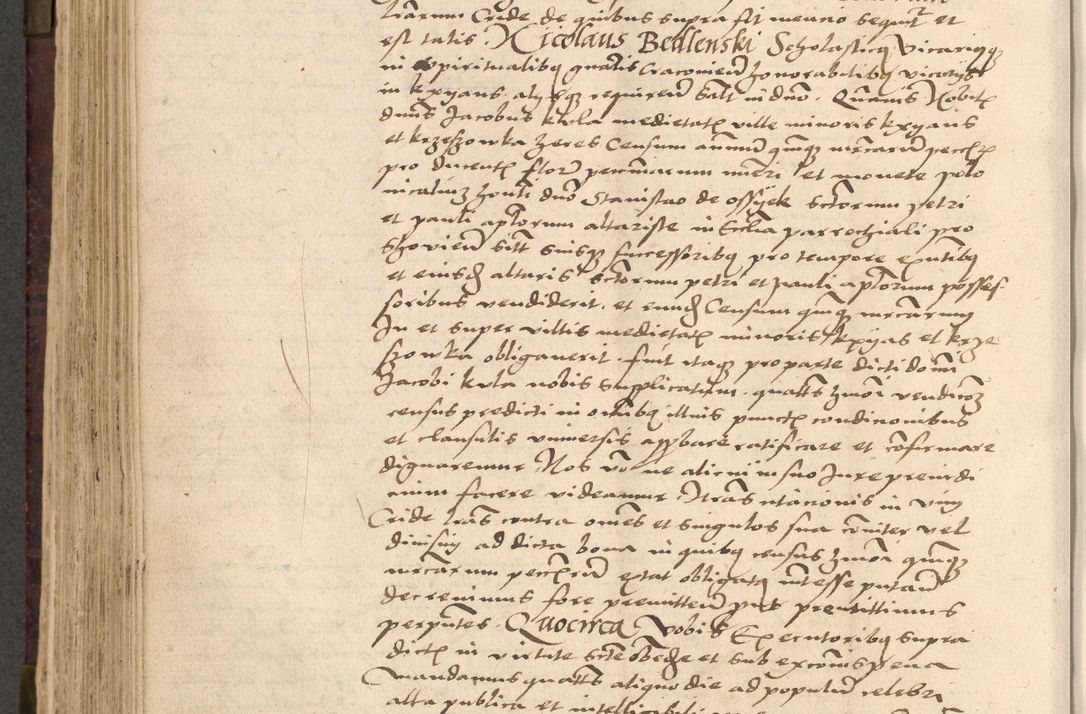 Zdjęcie nr 518 dla obiektu archiwalnego: [Acta actorum vicarialia coram Nicolao Bedlenski]