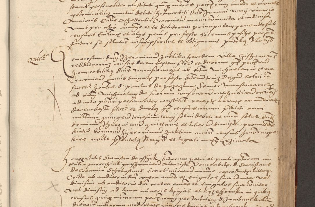 Zdjęcie nr 517 dla obiektu archiwalnego: [Acta actorum vicarialia coram Nicolao Bedlenski]