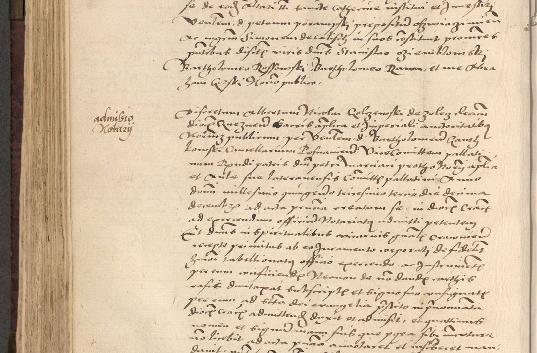 Zdjęcie nr 508 dla obiektu archiwalnego: [Acta actorum vicarialia coram Nicolao Bedlenski]