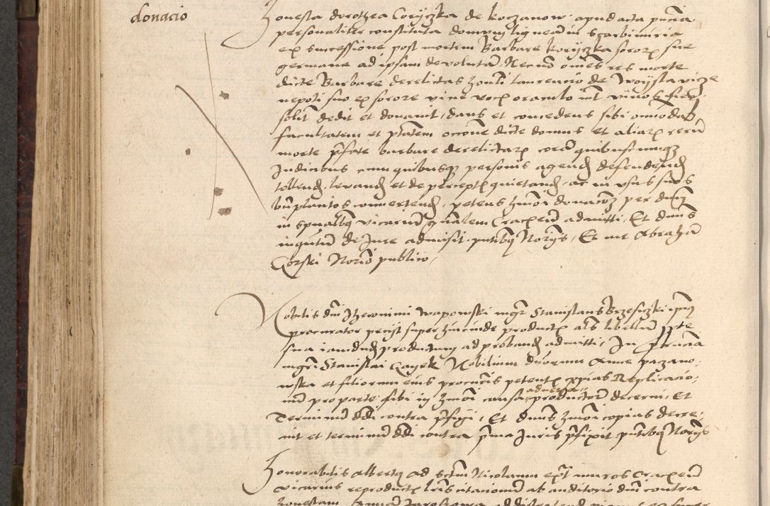 Zdjęcie nr 502 dla obiektu archiwalnego: [Acta actorum vicarialia coram Nicolao Bedlenski]