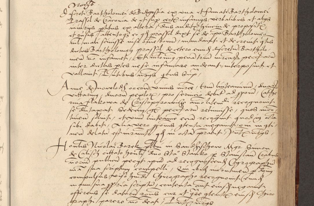 Zdjęcie nr 495 dla obiektu archiwalnego: [Acta actorum vicarialia coram Nicolao Bedlenski]