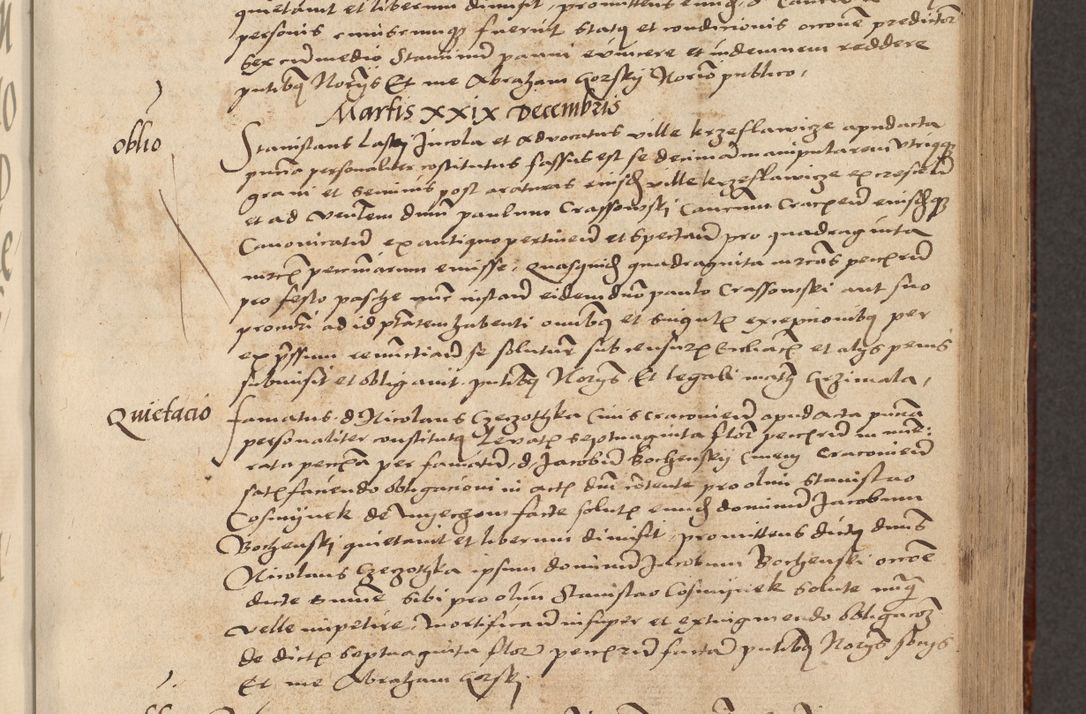 Zdjęcie nr 489 dla obiektu archiwalnego: [Acta actorum vicarialia coram Nicolao Bedlenski]