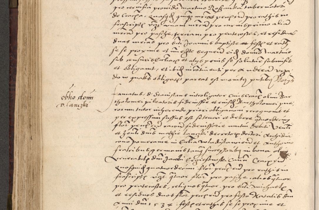 Zdjęcie nr 486 dla obiektu archiwalnego: [Acta actorum vicarialia coram Nicolao Bedlenski]