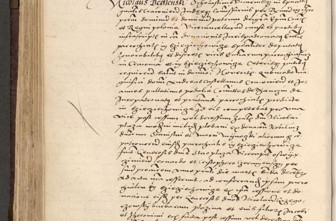 Zdjęcie nr 484 dla obiektu archiwalnego: [Acta actorum vicarialia coram Nicolao Bedlenski]