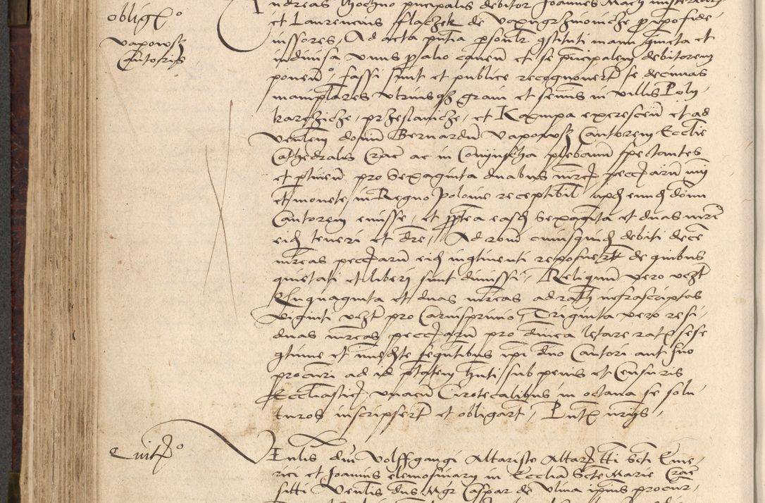 Zdjęcie nr 458 dla obiektu archiwalnego: [Acta actorum vicarialia coram Nicolao Bedlenski]