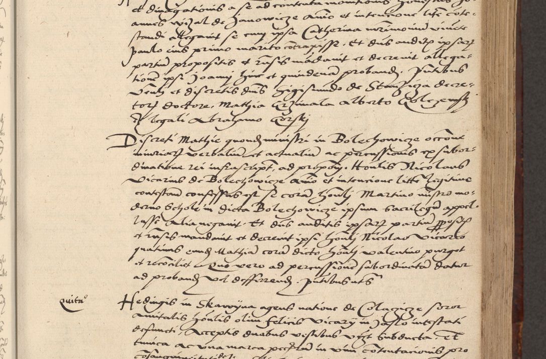 Zdjęcie nr 413 dla obiektu archiwalnego: [Acta actorum vicarialia coram Nicolao Bedlenski]