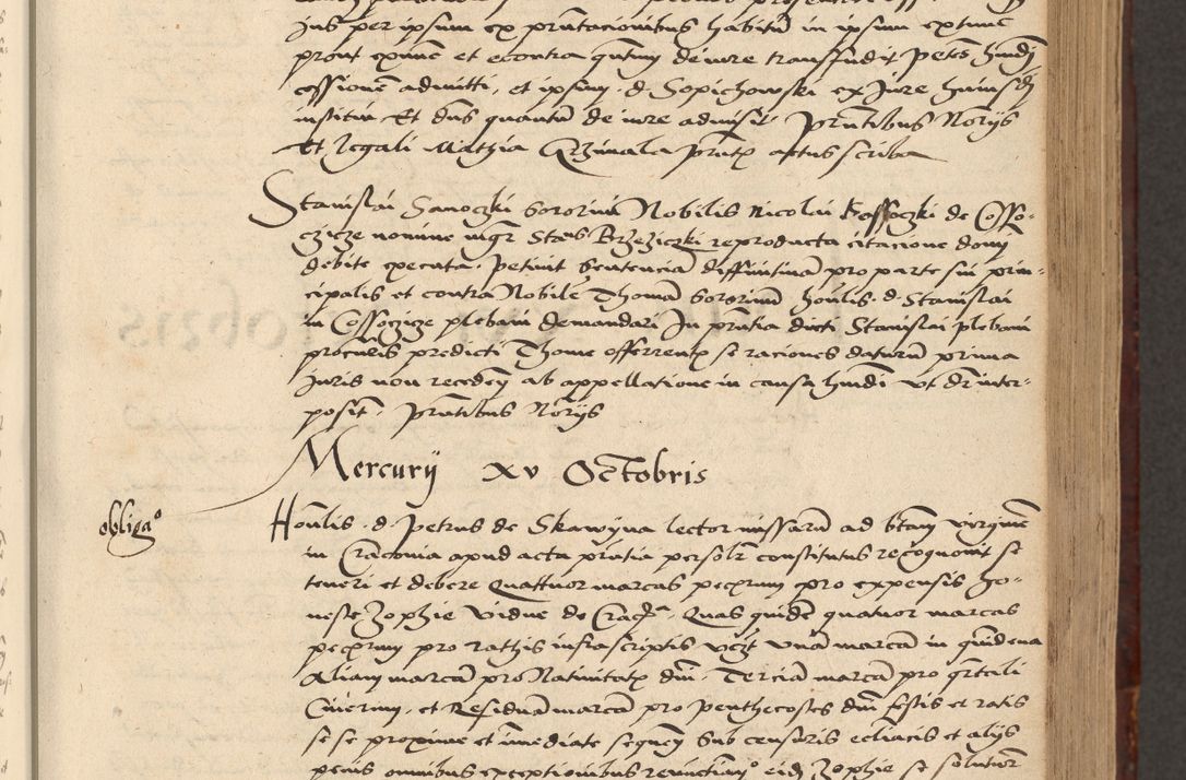 Zdjęcie nr 405 dla obiektu archiwalnego: [Acta actorum vicarialia coram Nicolao Bedlenski]