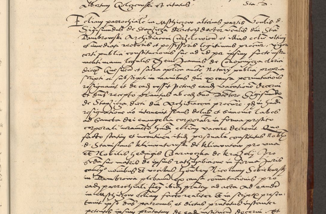 Zdjęcie nr 403 dla obiektu archiwalnego: [Acta actorum vicarialia coram Nicolao Bedlenski]