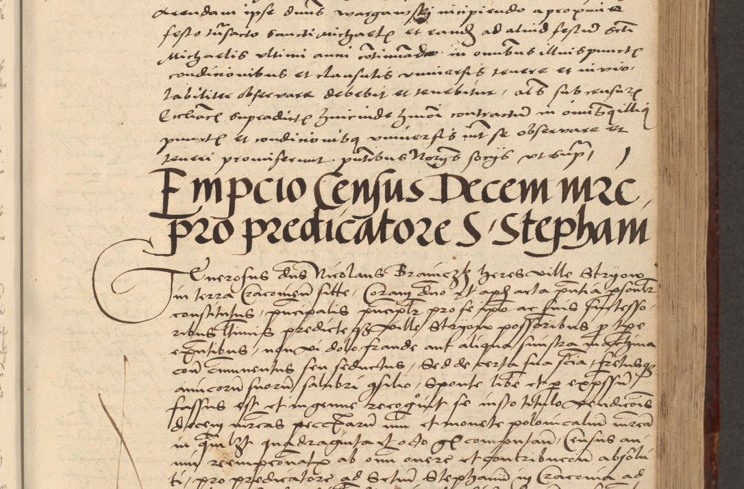 Zdjęcie nr 385 dla obiektu archiwalnego: [Acta actorum vicarialia coram Nicolao Bedlenski]