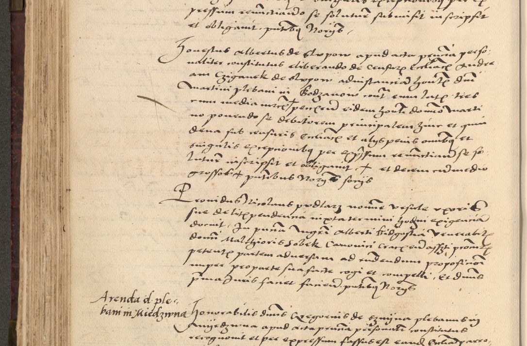 Zdjęcie nr 384 dla obiektu archiwalnego: [Acta actorum vicarialia coram Nicolao Bedlenski]