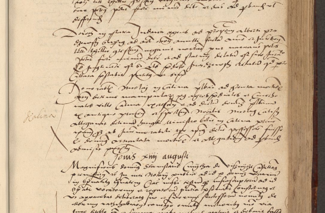 Zdjęcie nr 335 dla obiektu archiwalnego: [Acta actorum vicarialia coram Nicolao Bedlenski]