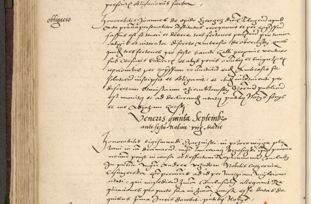 Zdjęcie nr 316 dla obiektu archiwalnego: [Acta actorum vicarialia coram Nicolao Bedlenski]