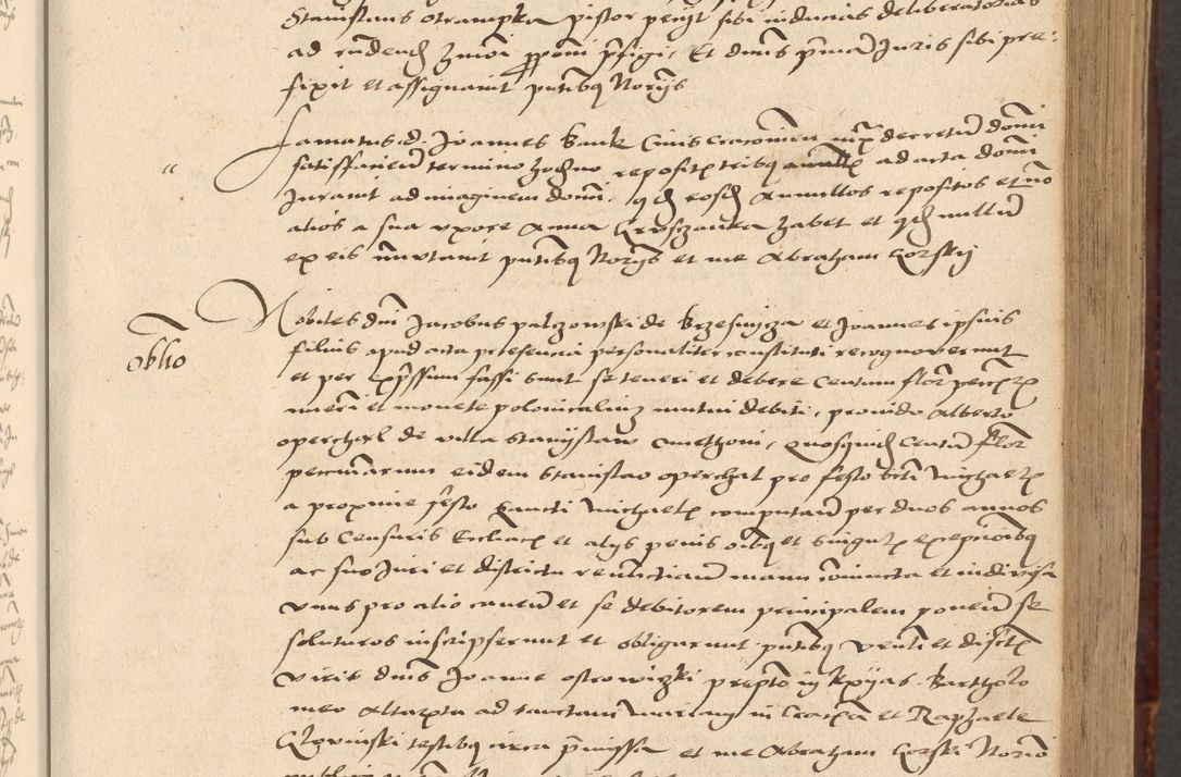 Zdjęcie nr 307 dla obiektu archiwalnego: [Acta actorum vicarialia coram Nicolao Bedlenski]