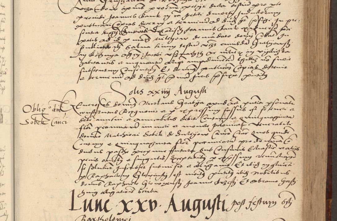 Zdjęcie nr 295 dla obiektu archiwalnego: [Acta actorum vicarialia coram Nicolao Bedlenski]