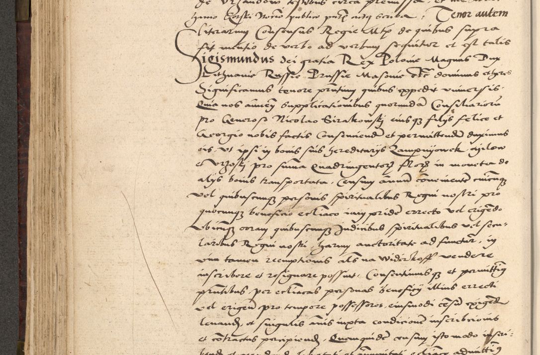 Zdjęcie nr 290 dla obiektu archiwalnego: [Acta actorum vicarialia coram Nicolao Bedlenski]