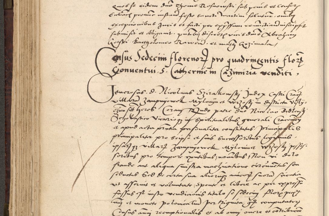 Zdjęcie nr 286 dla obiektu archiwalnego: [Acta actorum vicarialia coram Nicolao Bedlenski]