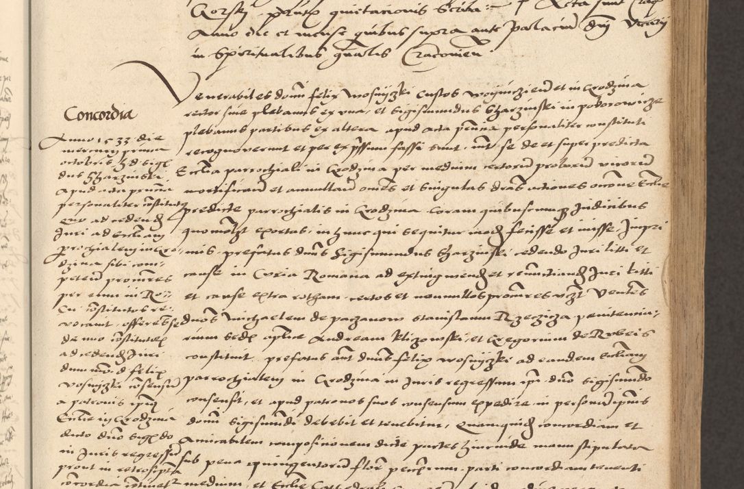 Zdjęcie nr 285 dla obiektu archiwalnego: [Acta actorum vicarialia coram Nicolao Bedlenski]