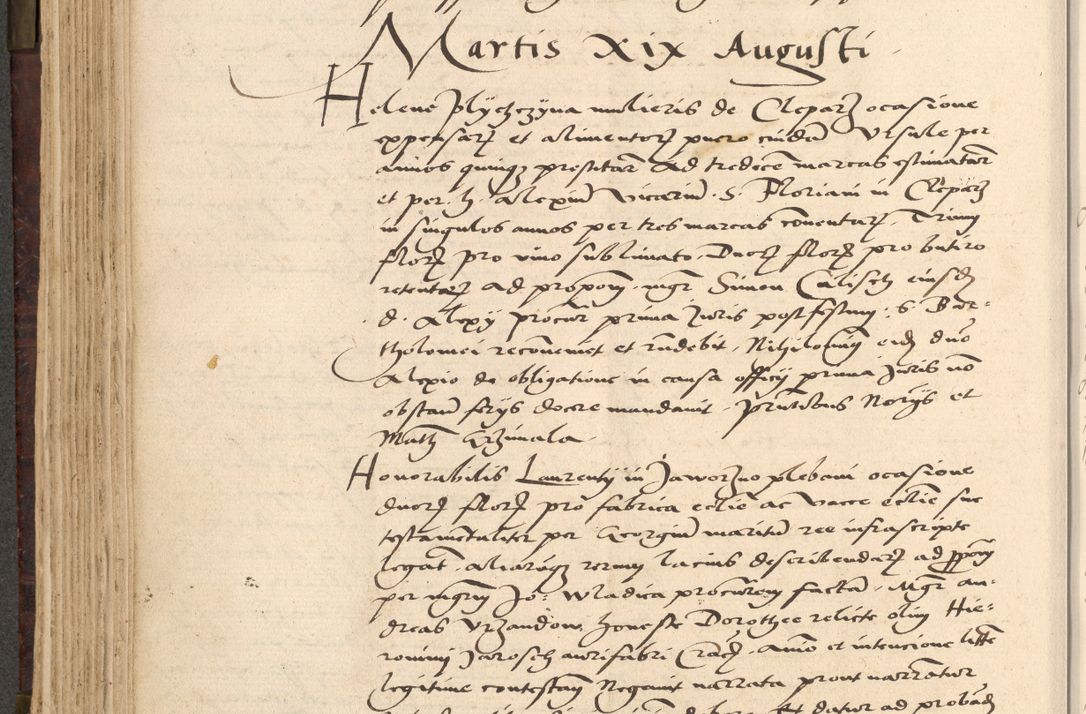 Zdjęcie nr 284 dla obiektu archiwalnego: [Acta actorum vicarialia coram Nicolao Bedlenski]