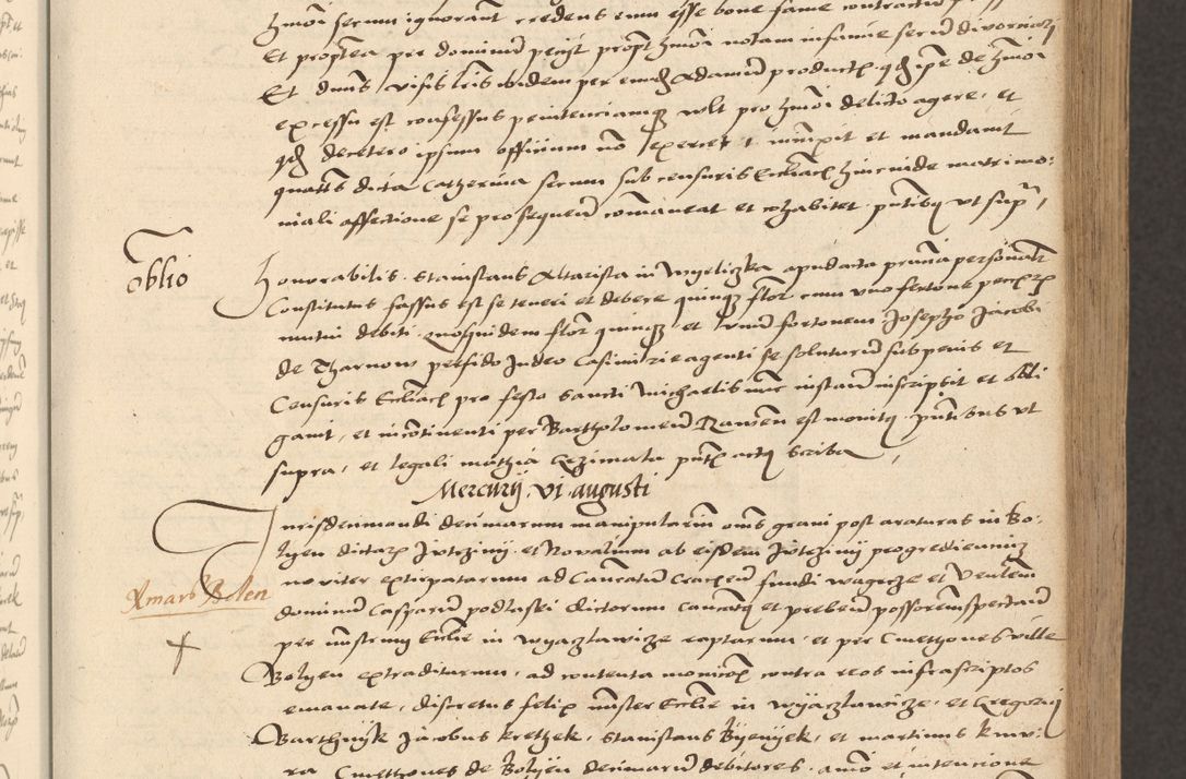 Zdjęcie nr 275 dla obiektu archiwalnego: [Acta actorum vicarialia coram Nicolao Bedlenski]