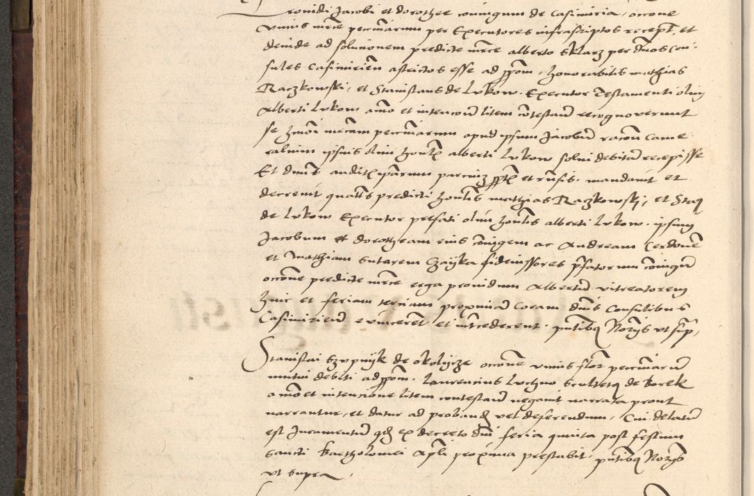 Zdjęcie nr 274 dla obiektu archiwalnego: [Acta actorum vicarialia coram Nicolao Bedlenski]