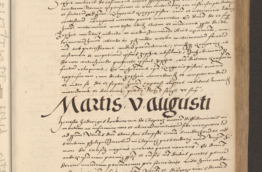 Zdjęcie nr 273 dla obiektu archiwalnego: [Acta actorum vicarialia coram Nicolao Bedlenski]