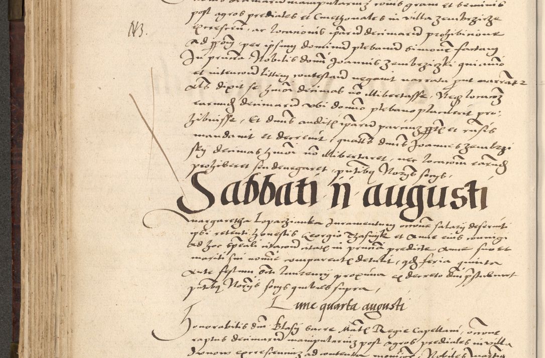 Zdjęcie nr 272 dla obiektu archiwalnego: [Acta actorum vicarialia coram Nicolao Bedlenski]