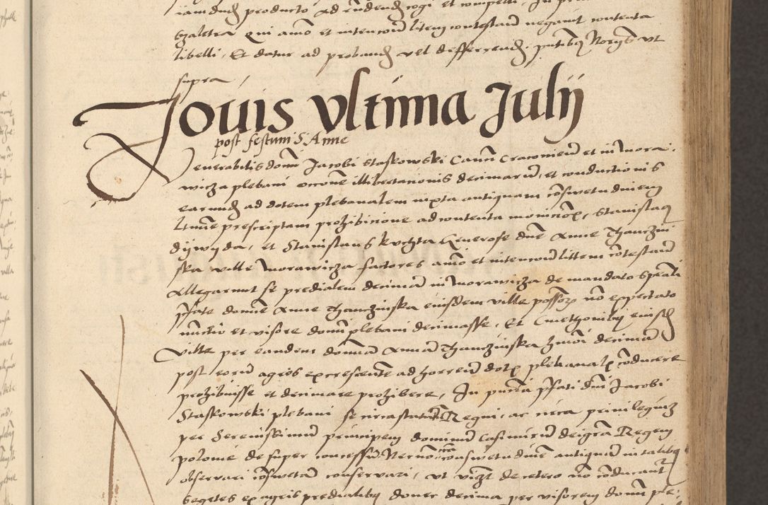 Zdjęcie nr 271 dla obiektu archiwalnego: [Acta actorum vicarialia coram Nicolao Bedlenski]