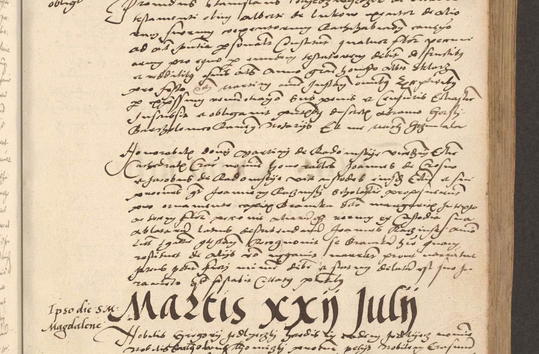 Zdjęcie nr 267 dla obiektu archiwalnego: [Acta actorum vicarialia coram Nicolao Bedlenski]