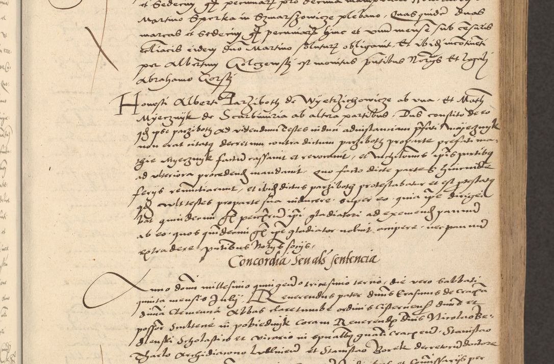 Zdjęcie nr 263 dla obiektu archiwalnego: [Acta actorum vicarialia coram Nicolao Bedlenski]