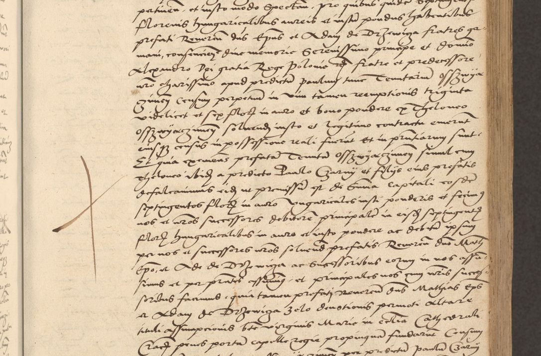 Zdjęcie nr 261 dla obiektu archiwalnego: [Acta actorum vicarialia coram Nicolao Bedlenski]