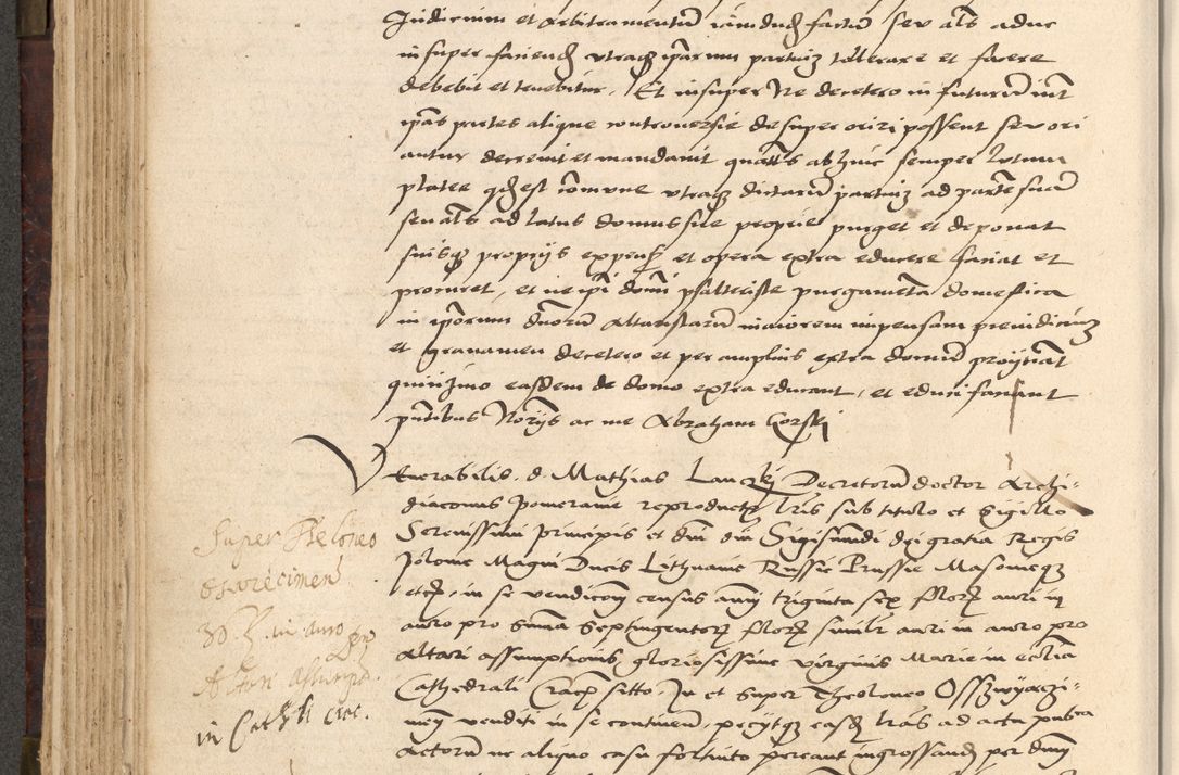 Zdjęcie nr 260 dla obiektu archiwalnego: [Acta actorum vicarialia coram Nicolao Bedlenski]