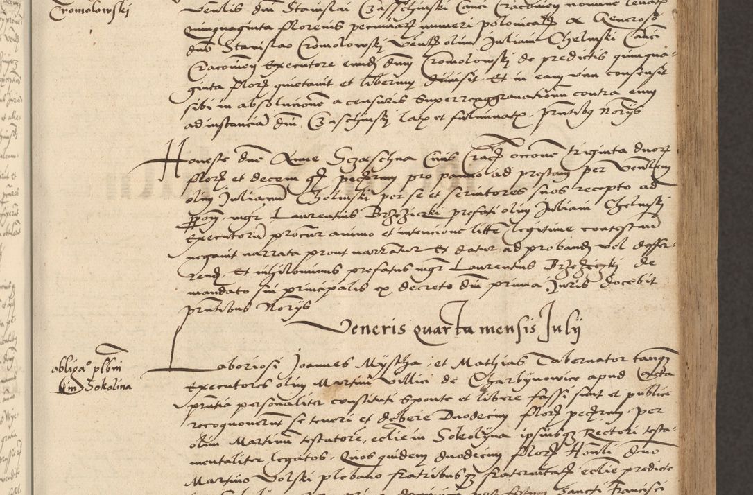 Zdjęcie nr 249 dla obiektu archiwalnego: [Acta actorum vicarialia coram Nicolao Bedlenski]