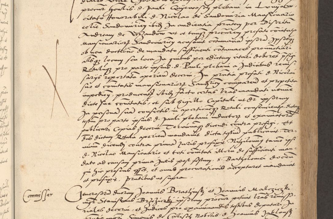 Zdjęcie nr 247 dla obiektu archiwalnego: [Acta actorum vicarialia coram Nicolao Bedlenski]